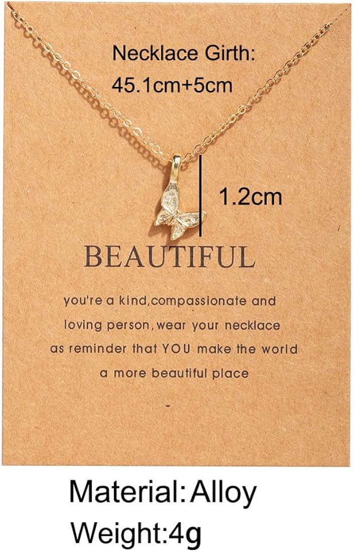 ZALVORA 5 Pcs Pendant Necklace Combo